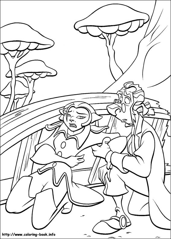 Treasure Planet coloring picture